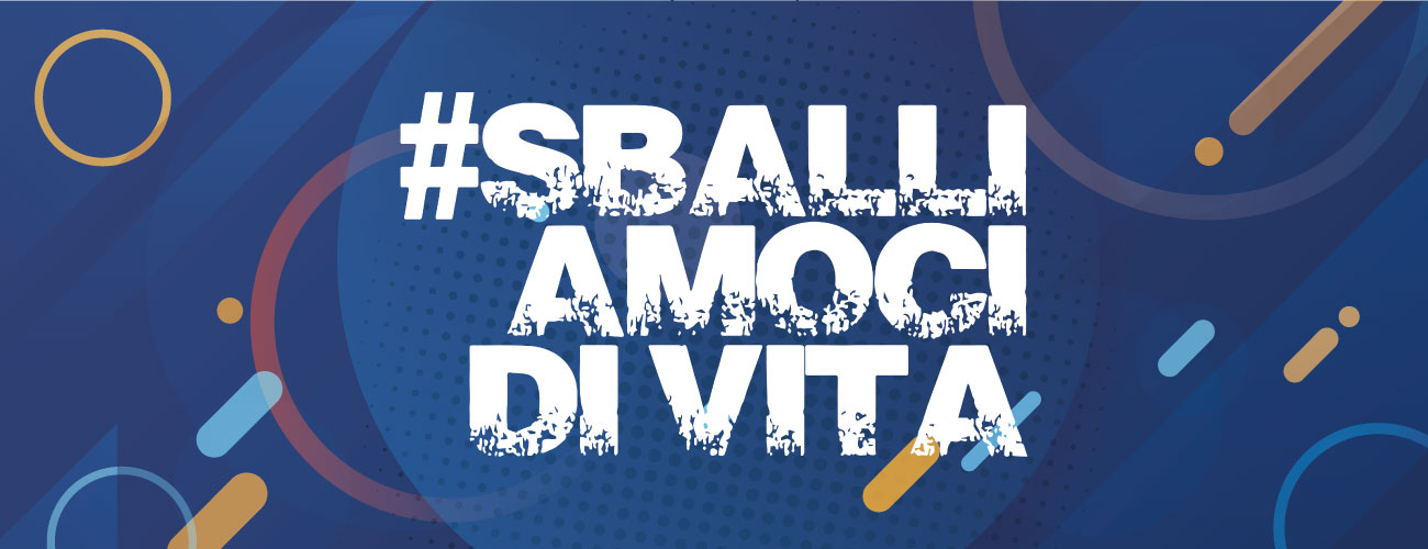 #SBALLIAMOCIDIVITA logo